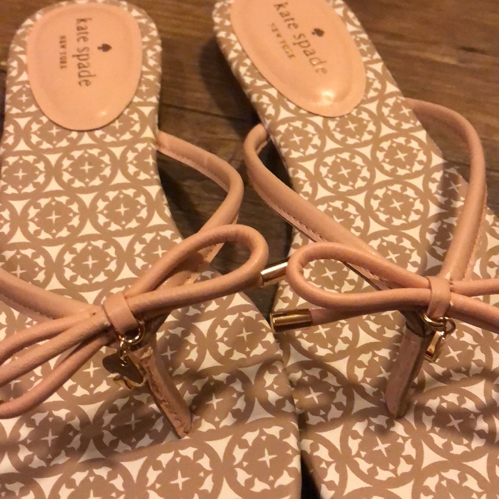 Kate Spade dressy flip flops